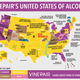 Illustration for article titled The United States, Divided By The Booze They Drink